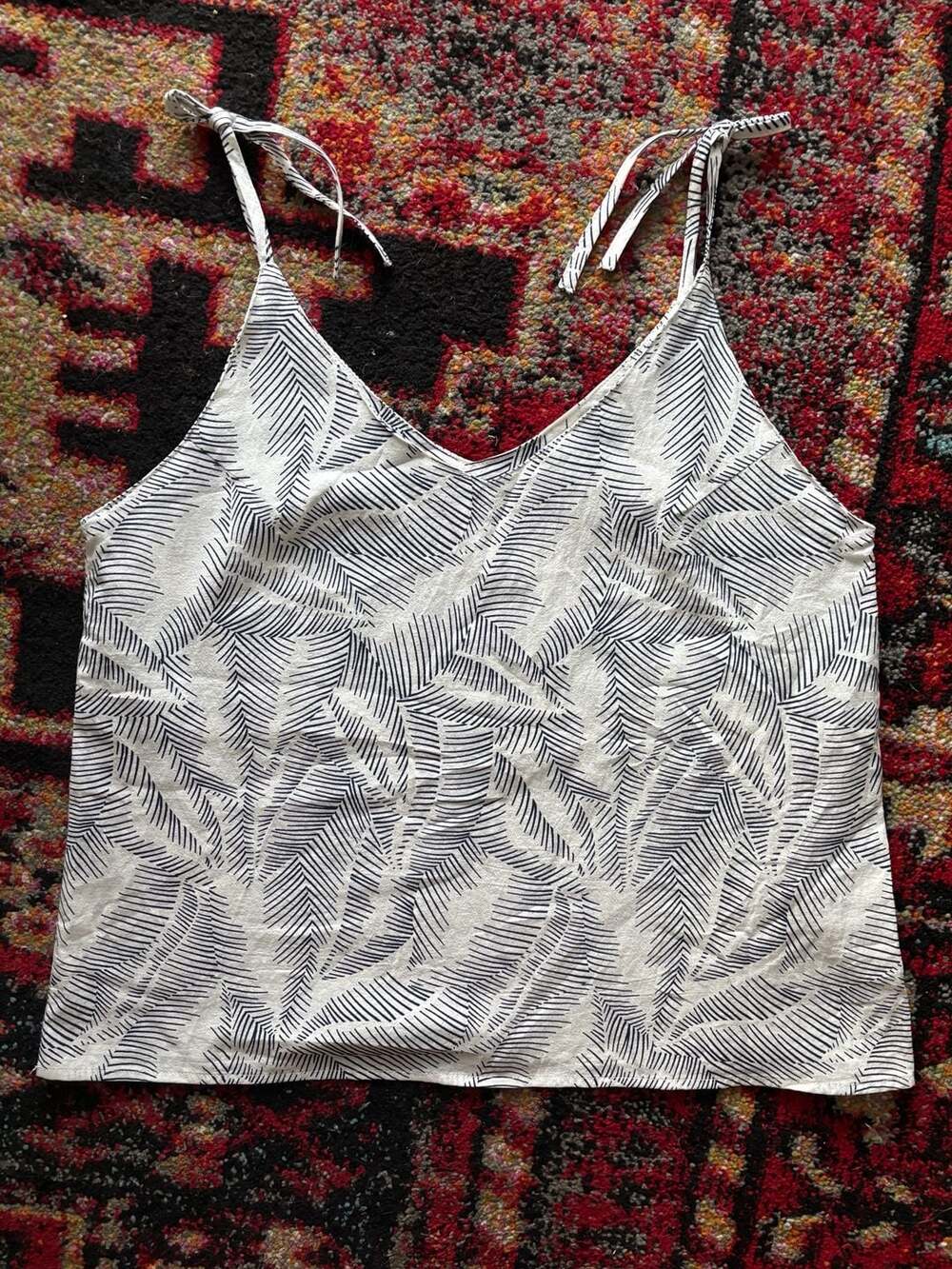 Molly Bracken Women's Sleeveless Cami Tank Top Coastal Fisherman 100% cotton